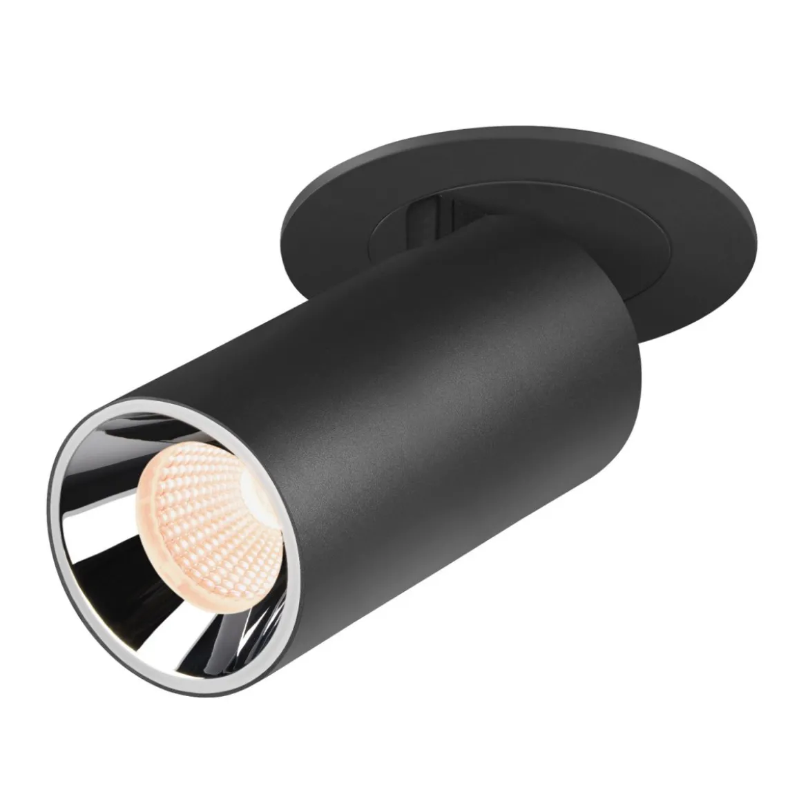 SLV 1006923 NUMINOS® PROJECTOR S Deckeneinbauleuchte 2700K 20° zylindrisch schwarz chrom