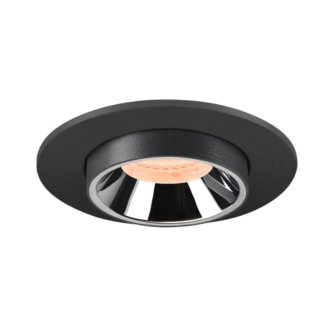 SLV 1006923 NUMINOS® PROJECTOR S Deckeneinbauleuchte 2700K 20° zylindrisch schwarz chrom