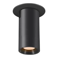 SLV 1006927 NUMINOS® PROJECTOR S Deckeneinbauleuchte 2700K 55° zylindrisch schwarz