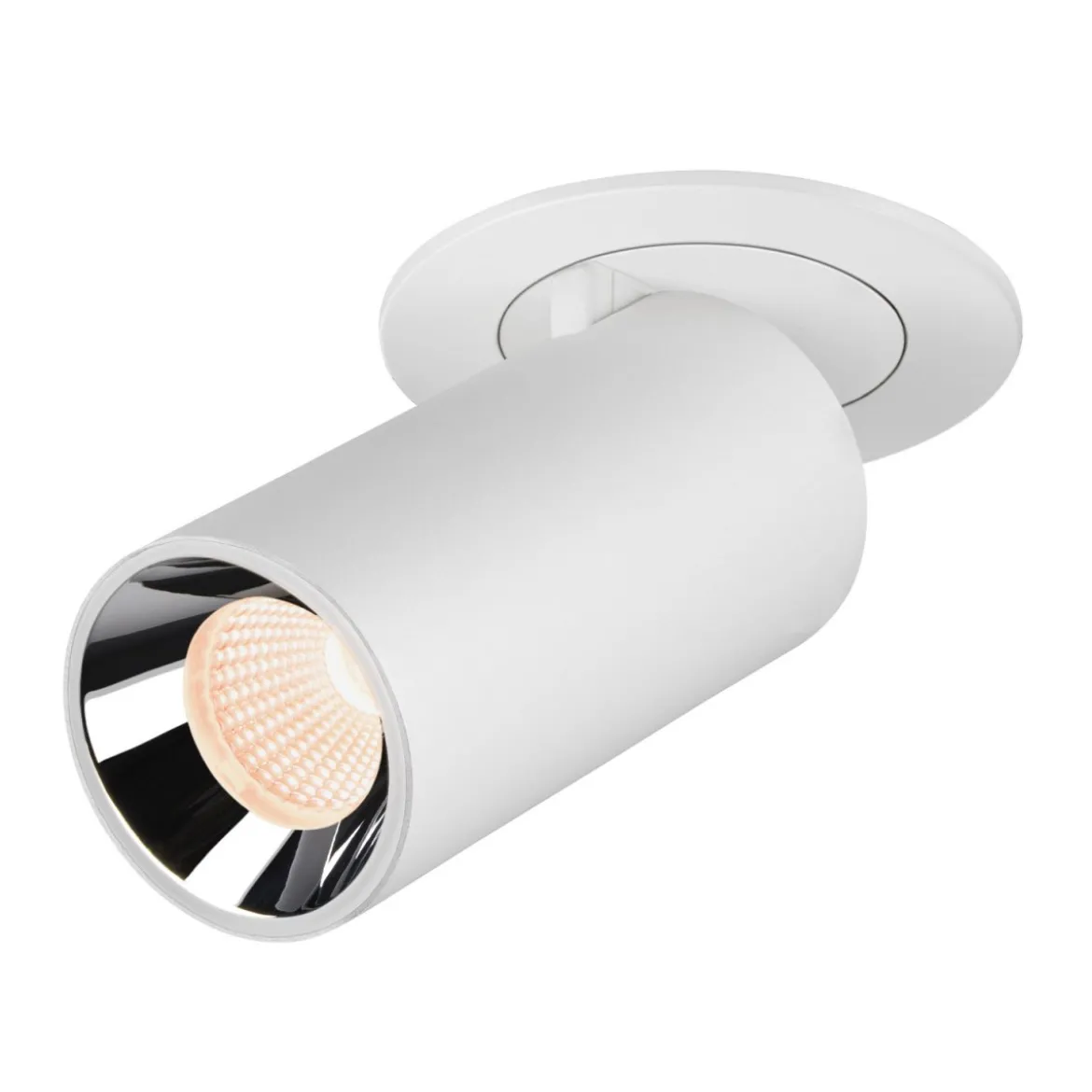 SLV 1006935 NUMINOS® PROJECTOR S Deckeneinbauleuchte 2700K 40° zylindrisch weiß chrom