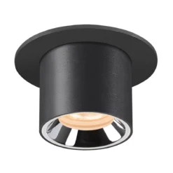 SLV 1006869 NUMINOS® PROJECTOR XS Deckeneinbauleuchte 2700K 20° zylindrisch schwarz chrom