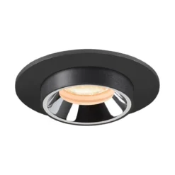 SLV 1006872 NUMINOS® PROJECTOR XS Deckeneinbauleuchte 2700K 40° zylindrisch schwarz chrom