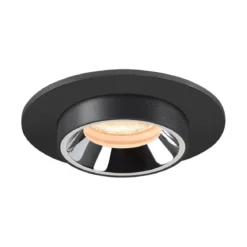 SLV 1006875 NUMINOS® PROJECTOR XS Deckeneinbauleuchte 2700K 55° zylindrisch schwarz chrom