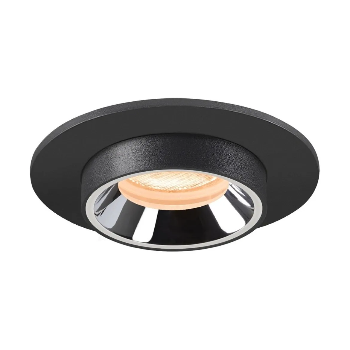 SLV 1006875 NUMINOS® PROJECTOR XS Deckeneinbauleuchte 2700K 55° zylindrisch schwarz chrom