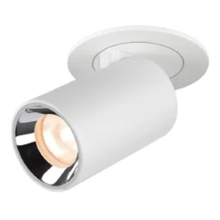 SLV 1006884 NUMINOS® PROJECTOR XS Deckeneinbauleuchte 2700K 55° zylindrisch weiß chrom