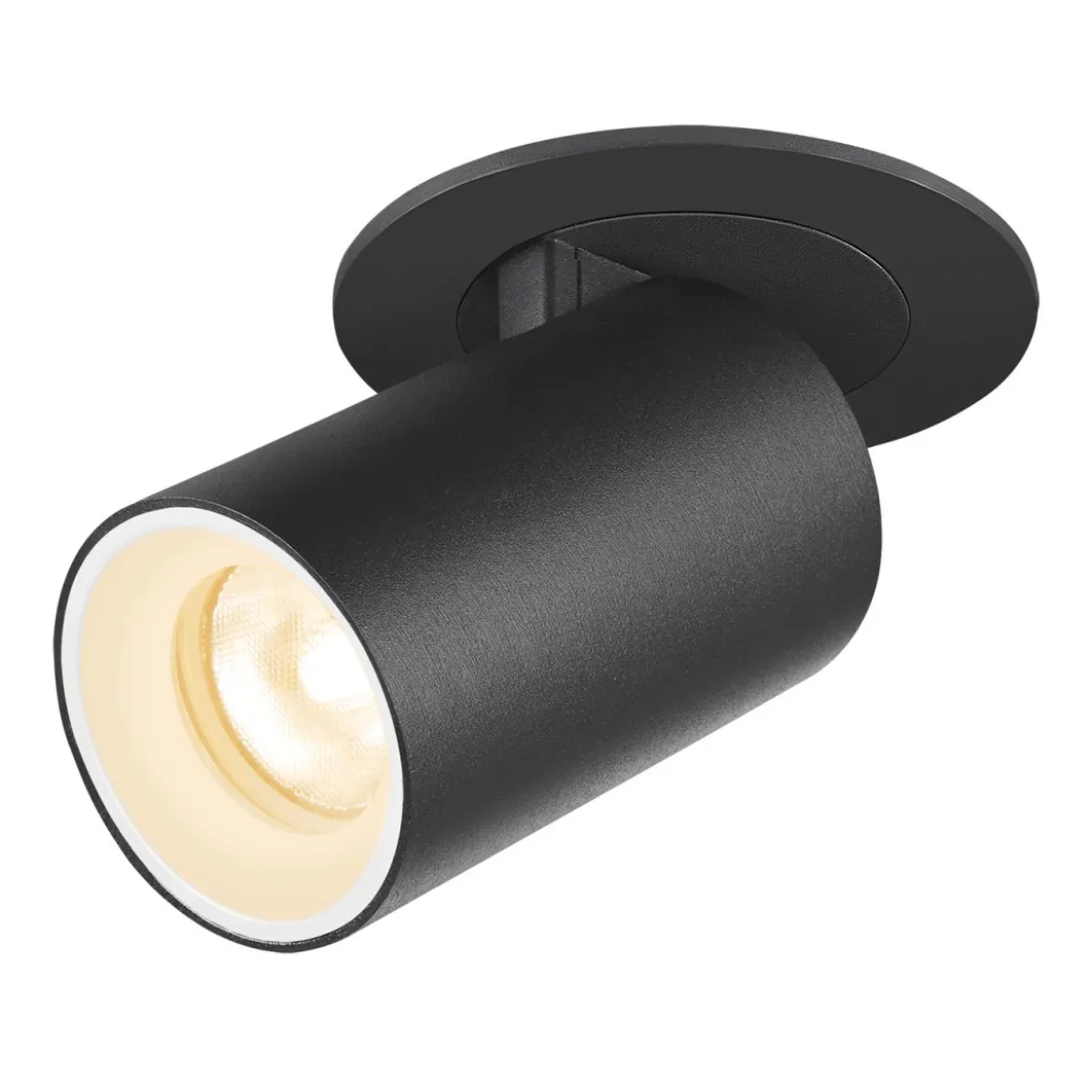 SLV 1006886 NUMINOS® PROJECTOR XS Deckeneinbauleuchte 3000K 20° zylindrisch schwarz weiß