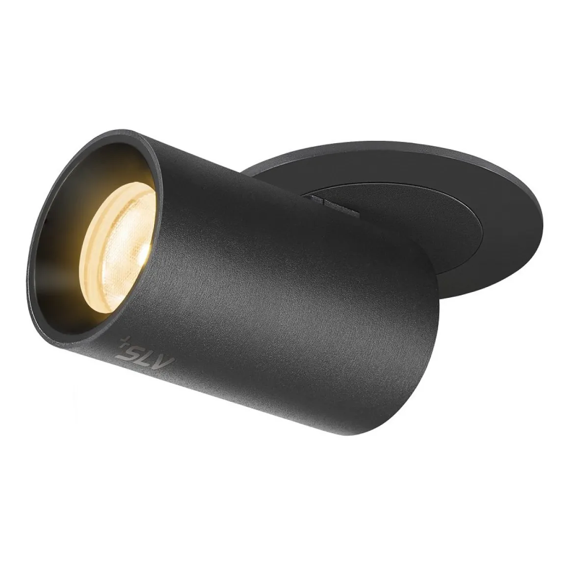 SLV 1006891 NUMINOS® PROJECTOR XS Deckeneinbauleuchte 3000K 55° zylindrisch schwarz