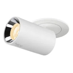 SLV 1006902 NUMINOS® PROJECTOR XS Deckeneinbauleuchte 3000K 55° zylindrisch weiß chrom