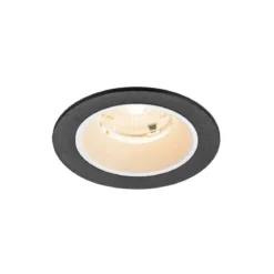 SLV 1009440 NUMINOS® S LED Deckeneinbauleuchte 2700K 55° schwarz weiß