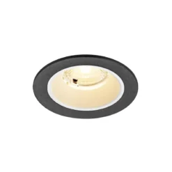 SLV 1009457 NUMINOS® S LED Deckeneinbauleuchte 3000K 40° schwarz weiß