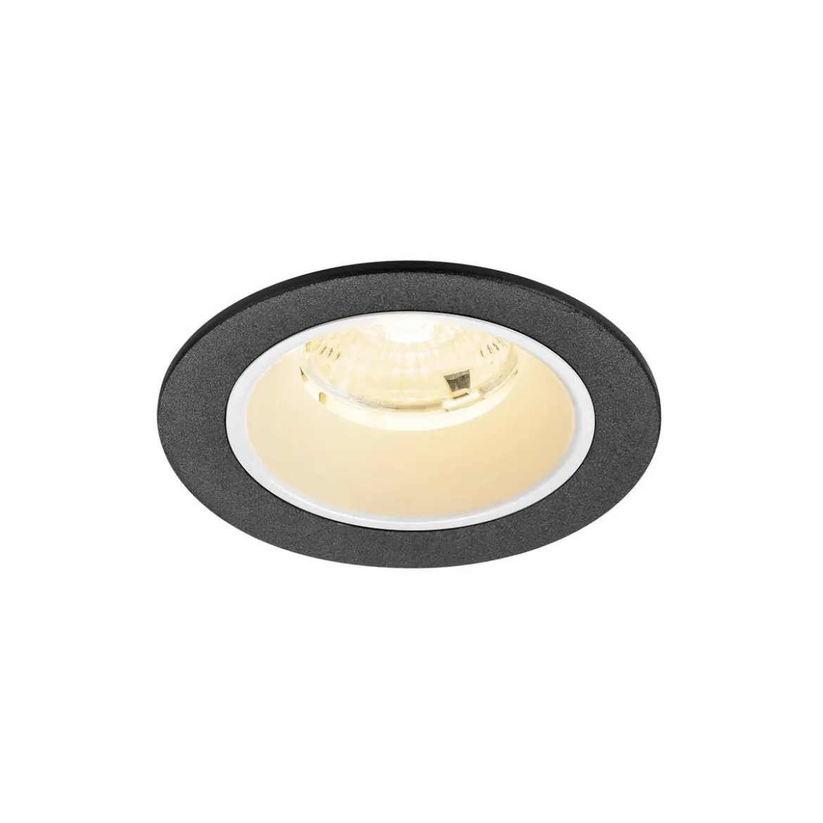 SLV 1009458 NUMINOS® S LED Deckeneinbauleuchte 3000K 55° schwarz weiß