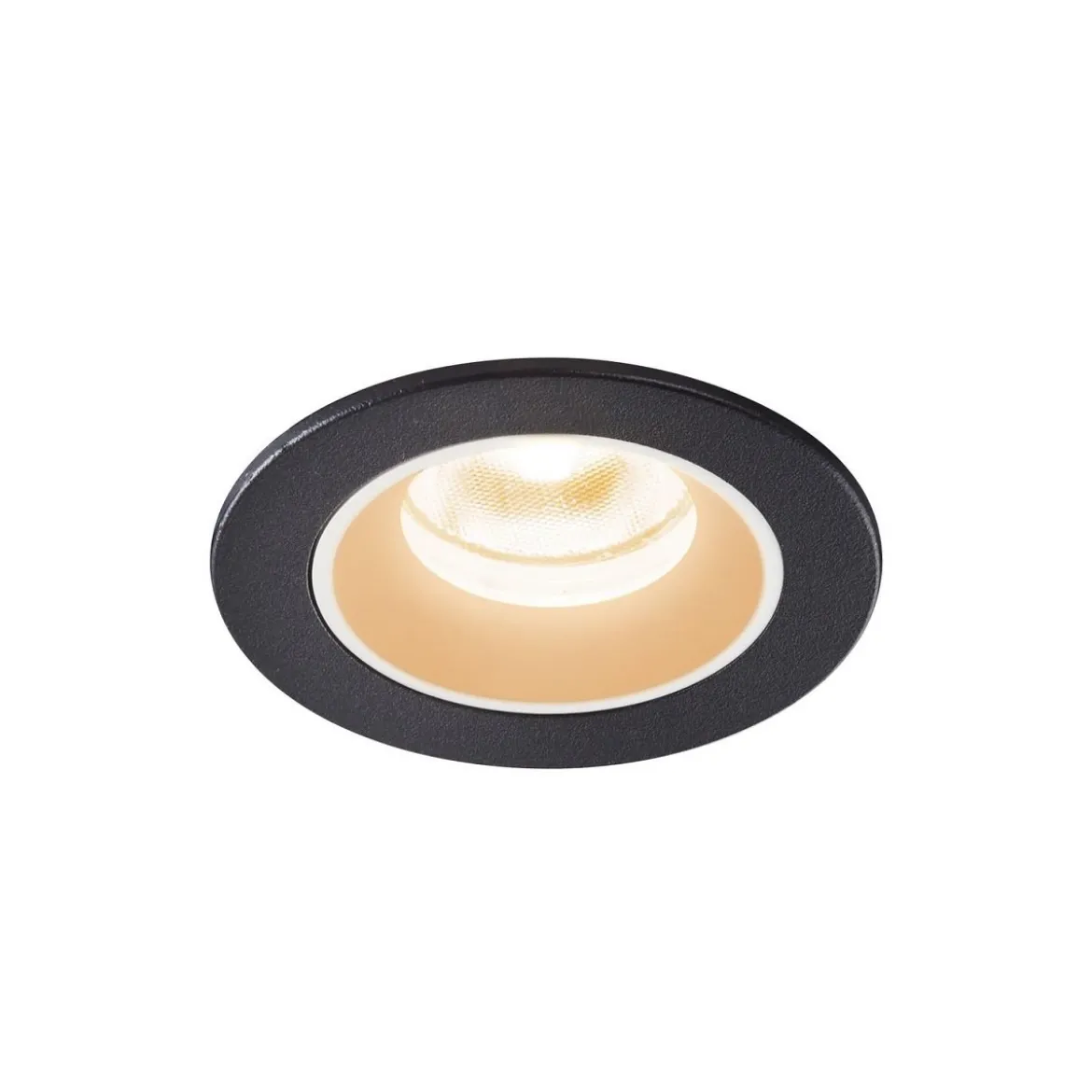 SLV 1009278 NUMINOS® XS Deckeneinbauleuchte 2700K 55° schwarz weiß