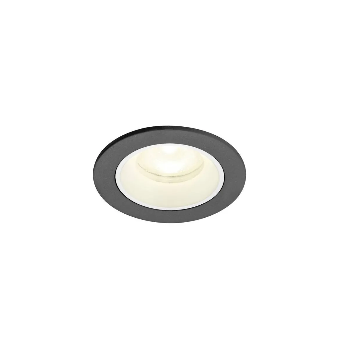 SLV 1009314 NUMINOS® XS Deckeneinbauleuchte 4000K 55° schwarz weiß
