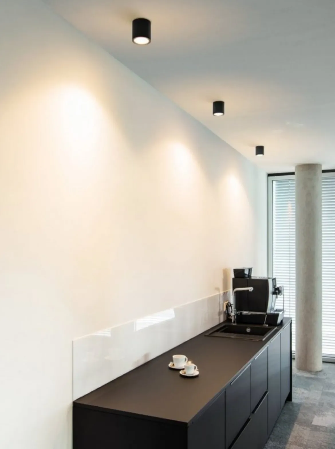 SLV 1004666 OCULUS CL LED Deckenaufbauleuchte schwarz DIM-TO-WARM 2000-3000K