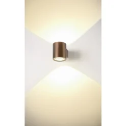 SLV 1008614 OCULUS Wandlampe rund 2000-3000K 15W Dim-to-Warm  kupfer