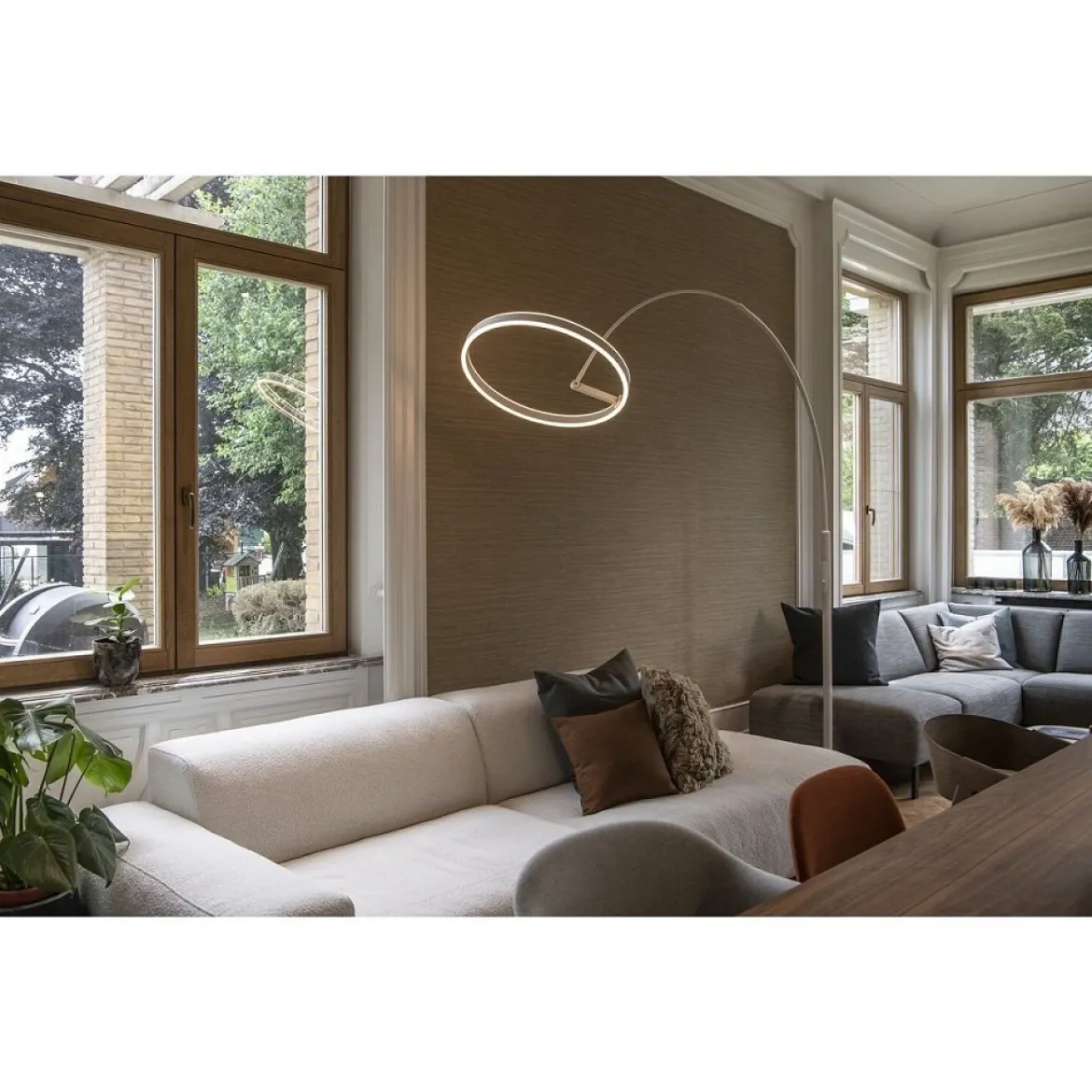 SLV 1006351 One Bow FL LED Stehleuchte weiß CCT dimmbar