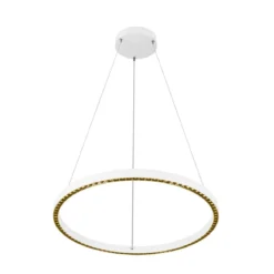 SLV 1007662 ONE CUBE Pendelleuchte 80cm 3000K DALI 2 Touch weiß