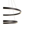 SLV 1004767 ONE DOUBLE PD DALI UP DOWN LED Pendelleuchte schwarz CCT switch 3000 4000K