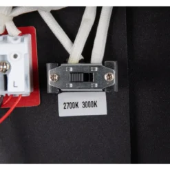 SLV 1004765 ONE DOUBLE PD PHASE UP DOWN LED Pendelleuchte schwarz CCT switch 2700 3000K