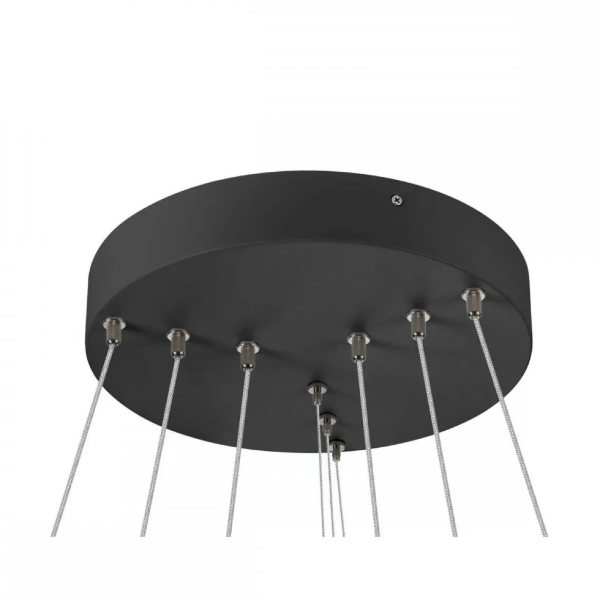 SLV 1007701 ONE FLAT Pendelleuchte triple 80cm 2700K 3000K DALI Touch schwarz