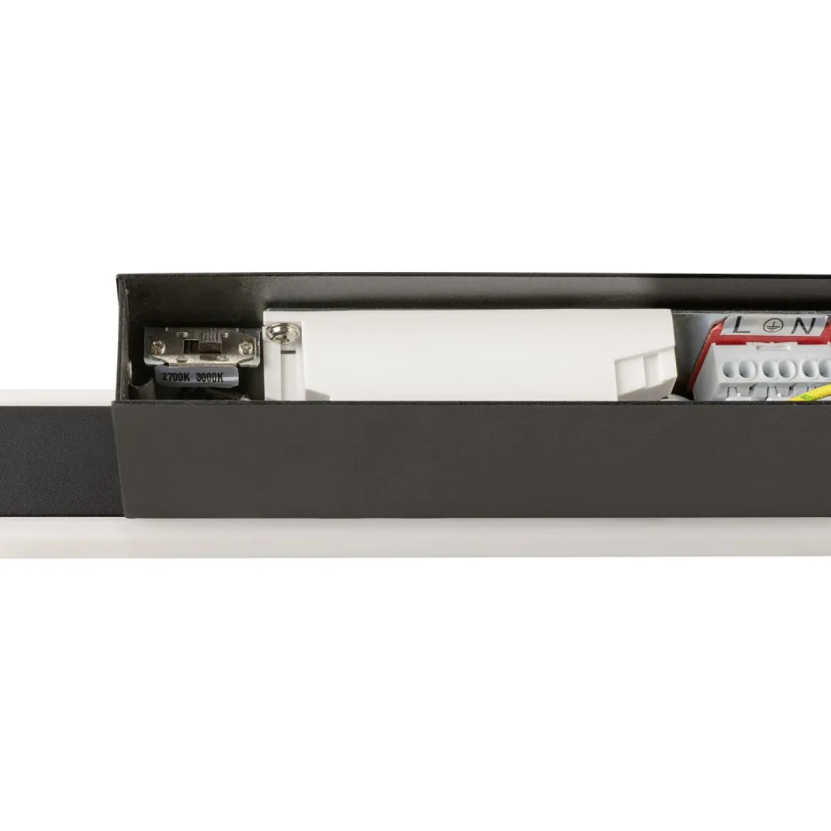 SLV 1008081 ONE LINEAR 70 Wandaufbauleuchte UP-DOWN 2700-3000K PHASE schwarz
