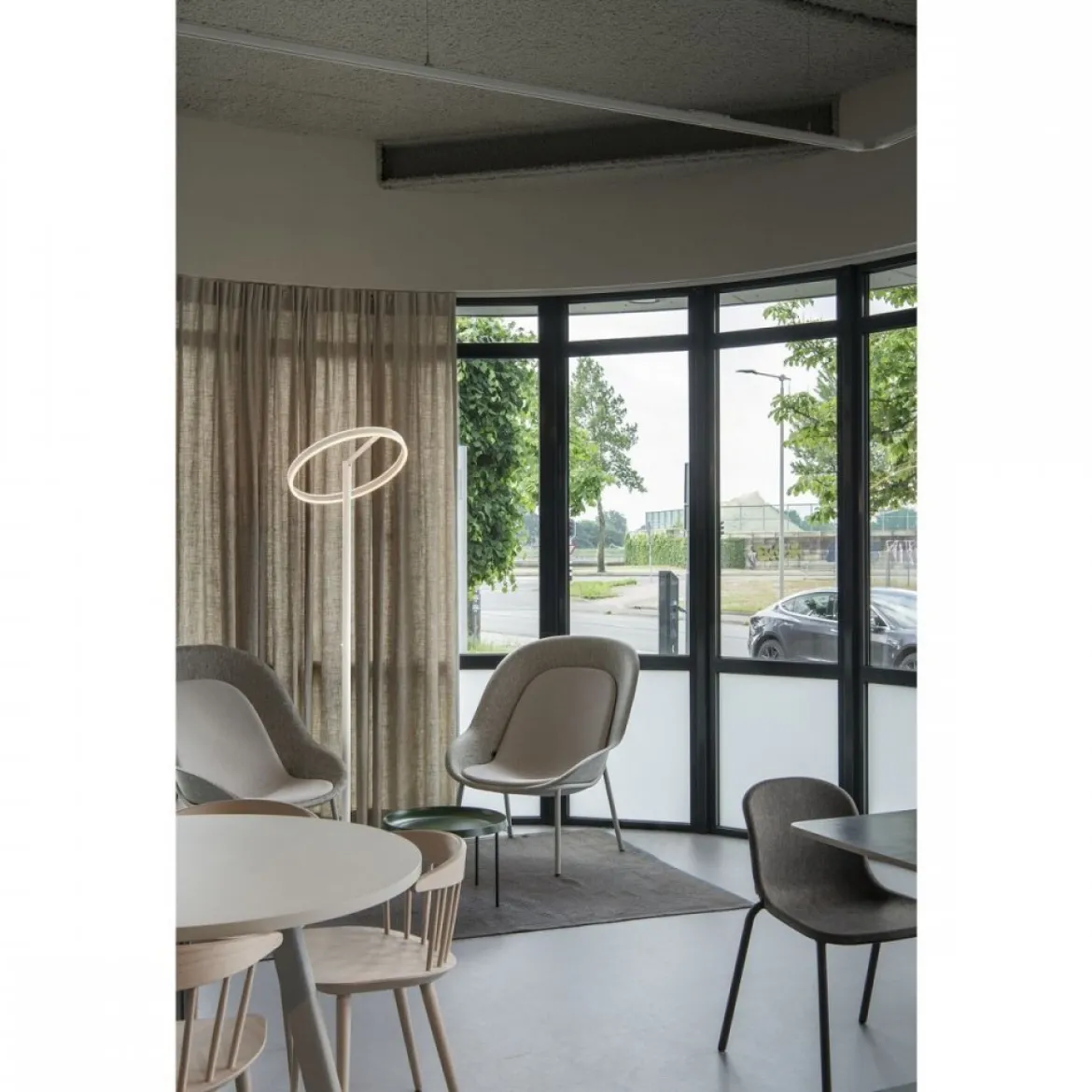 SLV 1006354 One Straight FL LED Stehleuchte weiß CCT dimmbar