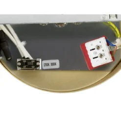 SLV 1008004 ONE VERTICAL PHASE LED Pendelleuchte messing CCT Switch 2700K 3000K