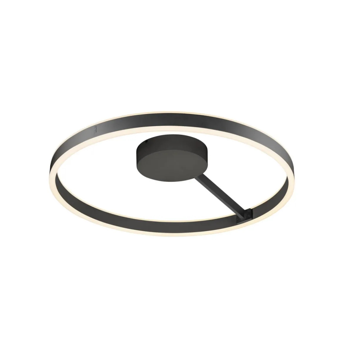 SLV 1008556 ONE Wandlampe oder Deckenlampe 60cm CCT-Switch DALI Touch 130° schwarz