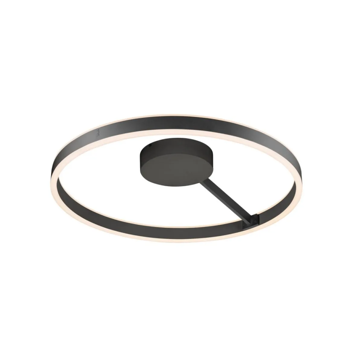 SLV 1008556 ONE Wandlampe oder Deckenlampe 60cm CCT-Switch DALI Touch 130° schwarz