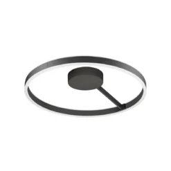SLV 1008550 ONE Wand- und Deckenaufbauleuchte rund CCT-Switch 23W PHASE 130° schwarz