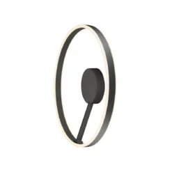 SLV 1008550 ONE Wand- und Deckenaufbauleuchte rund CCT-Switch 23W PHASE 130° schwarz