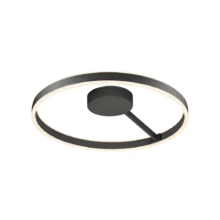 SLV 1008550 ONE Wand- und Deckenaufbauleuchte rund CCT-Switch 23W PHASE 130° schwarz