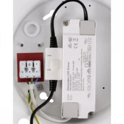 SLV 1010422 PANEL 60 rund LED Deckenaufbauleuchte weiß CCT-Switch