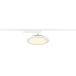 SLV 1004936 PANEL TRACK round 200mm 1-Phasen Spot weiß 18W 3000K