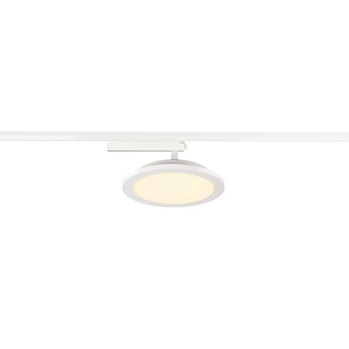 SLV 1004936 PANEL TRACK round 200mm 1-Phasen Spot weiß 18W 3000K