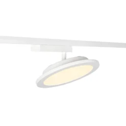 SLV 1004936 PANEL TRACK round 200mm 1-Phasen Spot weiß 18W 3000K