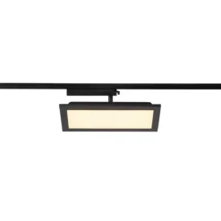 SLV 1004933 PANEL TRACK square 150x300mm 1-Phasen Spot schwarz 18W 3000K