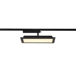 SLV 1004933 PANEL TRACK square 150x300mm 1-Phasen Spot schwarz 18W 3000K