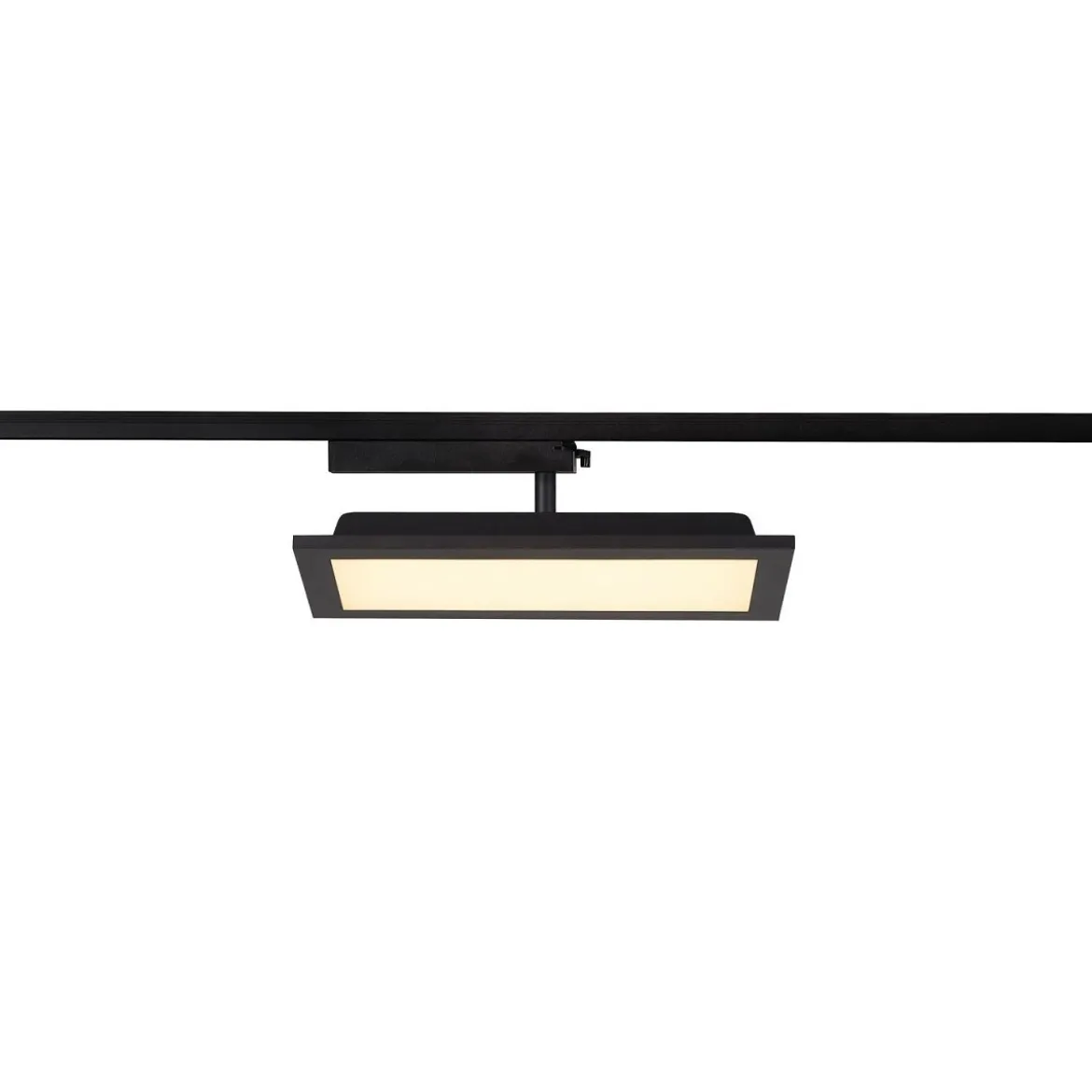 SLV 1004933 PANEL TRACK square 150x300mm 1-Phasen Spot schwarz 18W 3000K