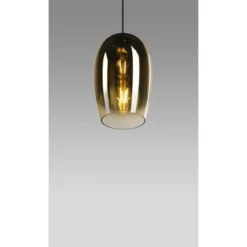SLV 1006403 Pantilo Oval PD Pendelleuchte E27 gold