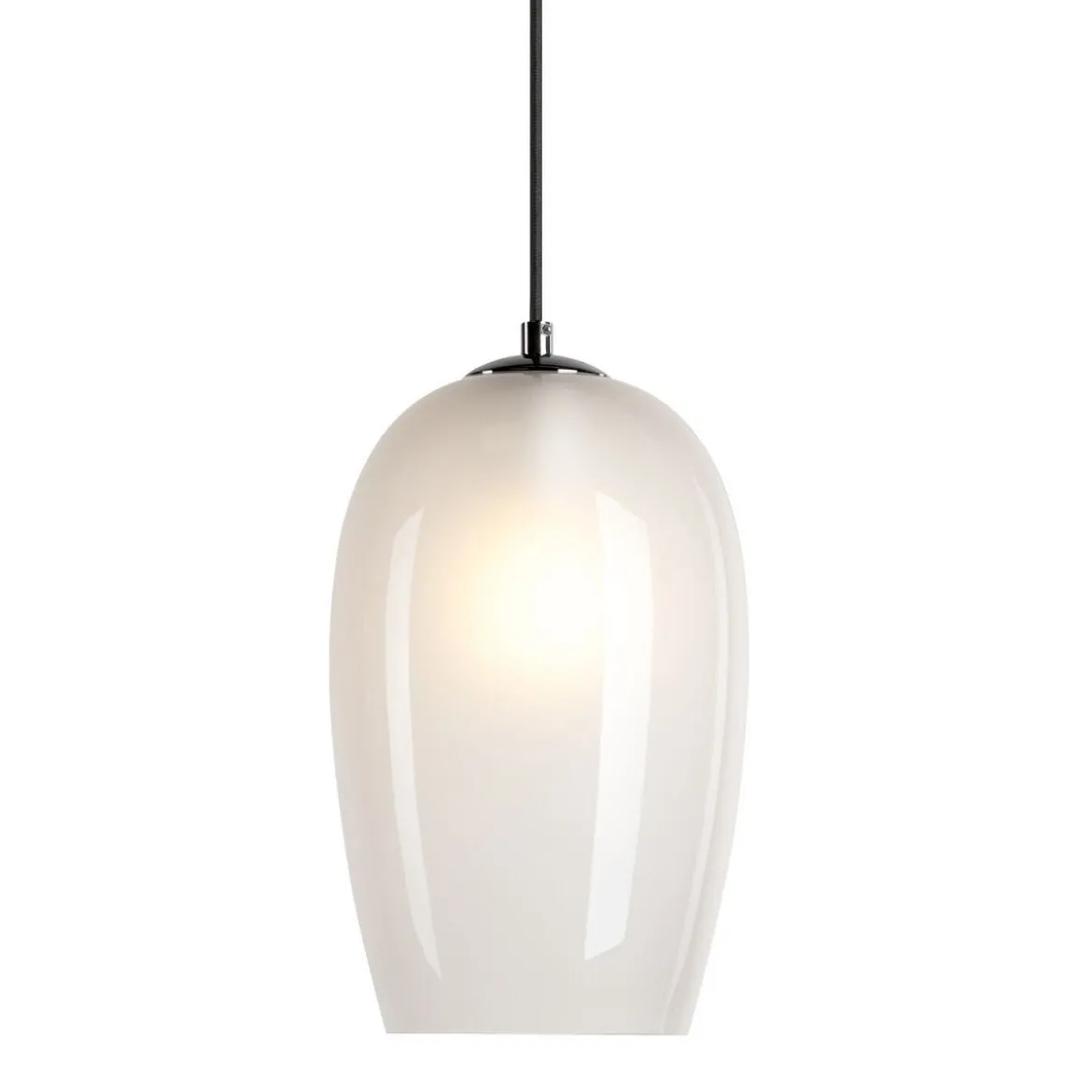 SLV 1006402 Pantilo Oval PD Pendelleuchte E27 weiß chrom