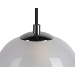 SLV 1006402 Pantilo Oval PD Pendelleuchte E27 weiß chrom