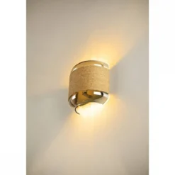 SLV 1007595 PANTILO ROPE Wandaufbauleuchte G9 gold