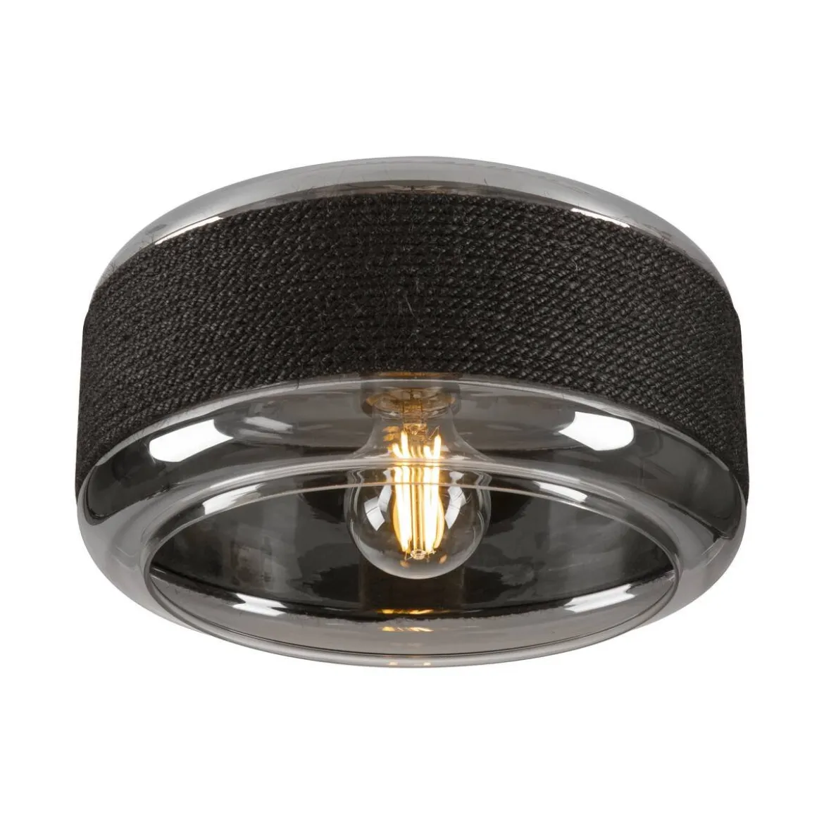 SLV 1007590 PANTILO ROPE 27 Wand- und Deckenaufbauleuchte zylindrisch E27 silber