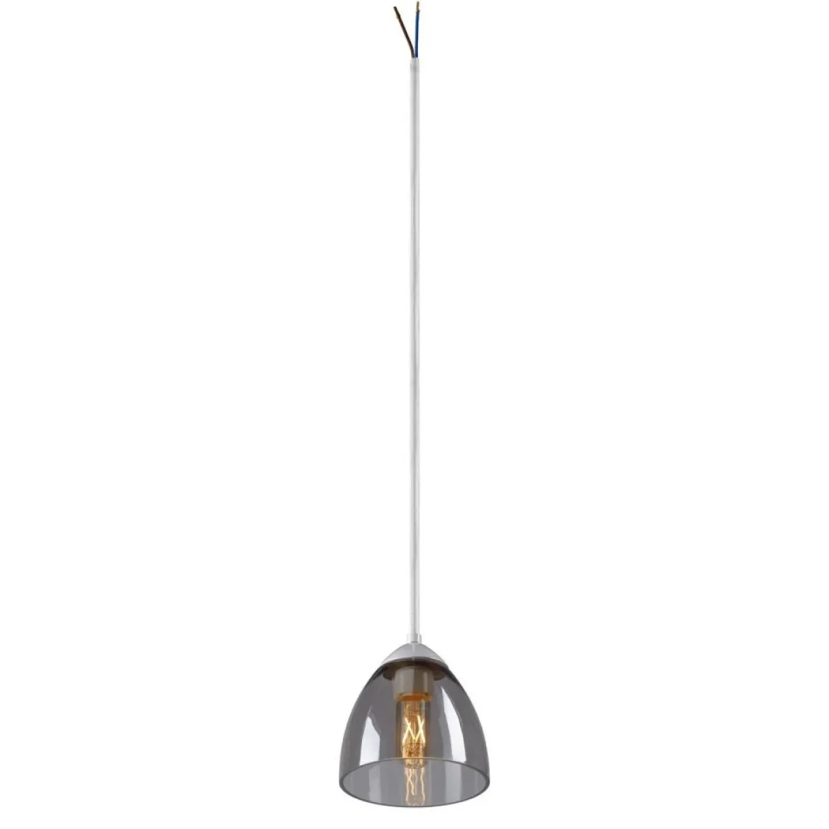 SLV 1006160 PARA CONE GL GU10 Pendelleuchte weiß transparent