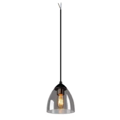 SLV 1006159 PARA CONE GL GU10 Pendelleuchte schwarz transparent