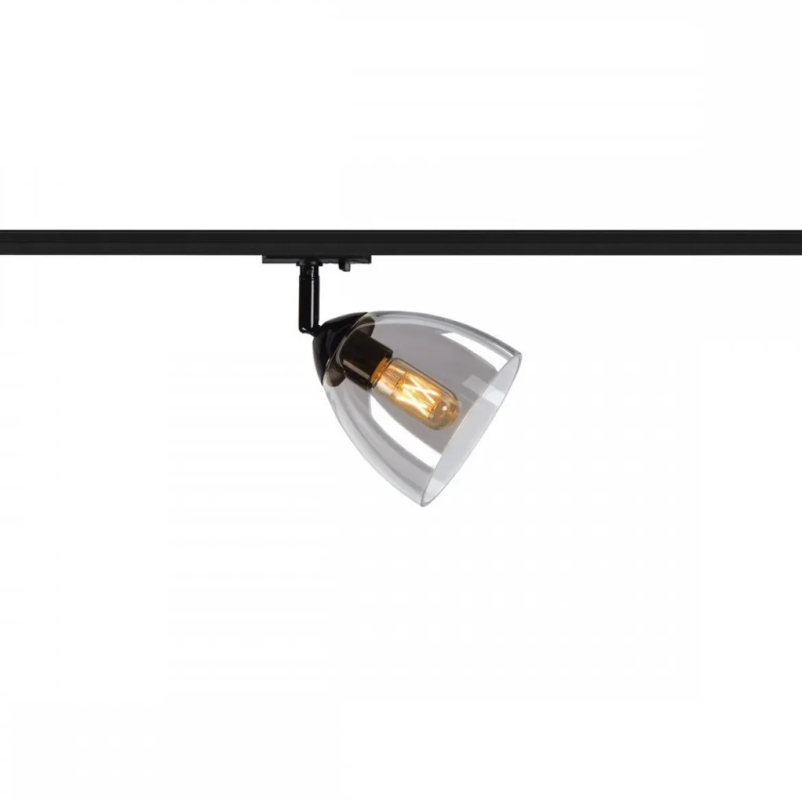 SLV 1006155 PARA CONE GL GU10 1-Phasen Spot schwarz transparent