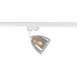 SLV 1006158 PARA CONE GL GU10 3-Phasen Spot weiß transparent