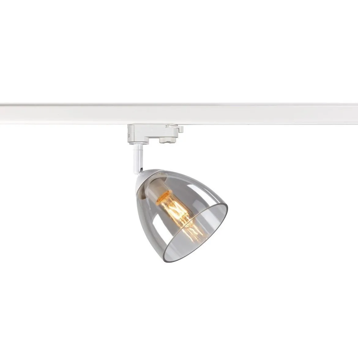 SLV 1006158 PARA CONE GL GU10 3-Phasen Spot weiß transparent