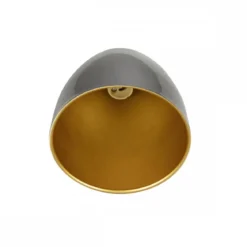 SLV 1008061 Para Cone 14 Pendelleuchte schwarz gold GU10 inkl. 3Phasen-Adapter